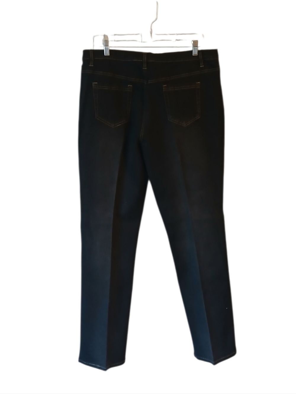DG2 by Diane Gilman Black Studded Jeans Size 16 - Picture 2 of 4